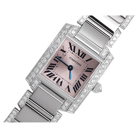 cartier tank francaise donna fuksia|cartier renault tank.